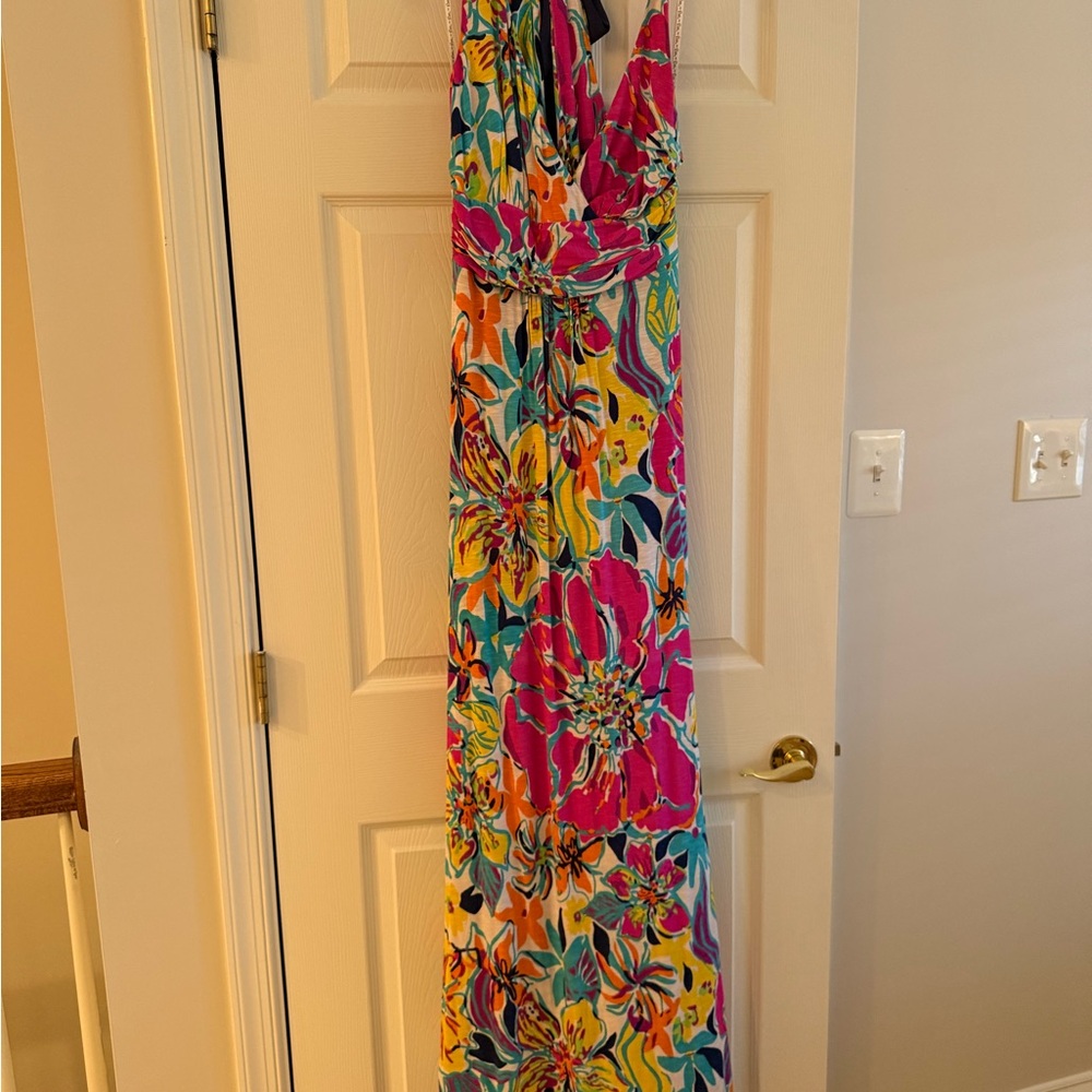 Lilly Pulitzer Multicolor Floral Maxi Dress